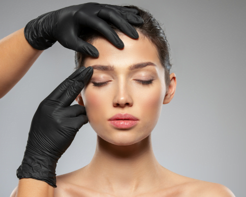 Frente, Entrecejo y Patas de Gallo